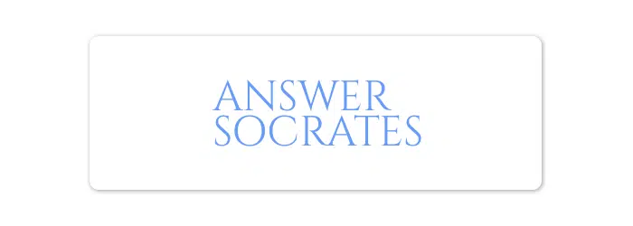answer socrates