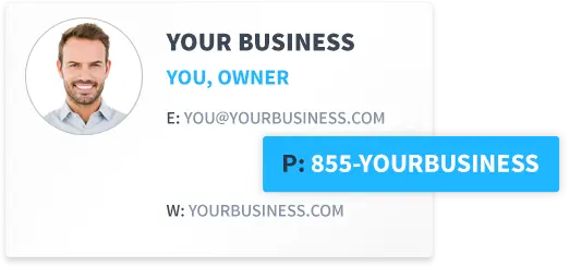 Get a Dedicated Business Number for Your Business Card So You Look Professional