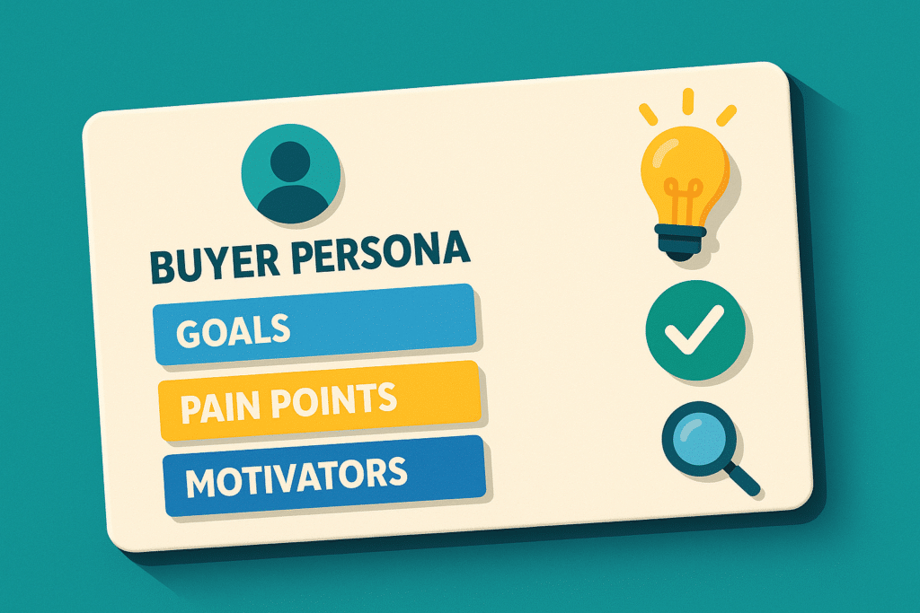 How to create a buyer persona - quick guide with template